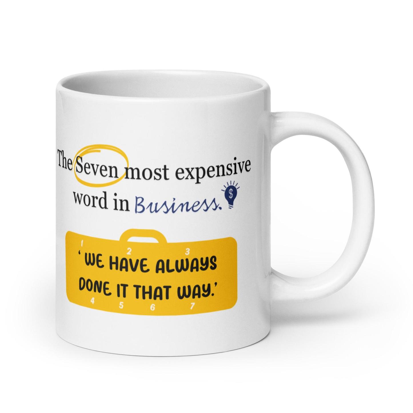 Business Wisdom Ceramic Mug - Inspire Cups