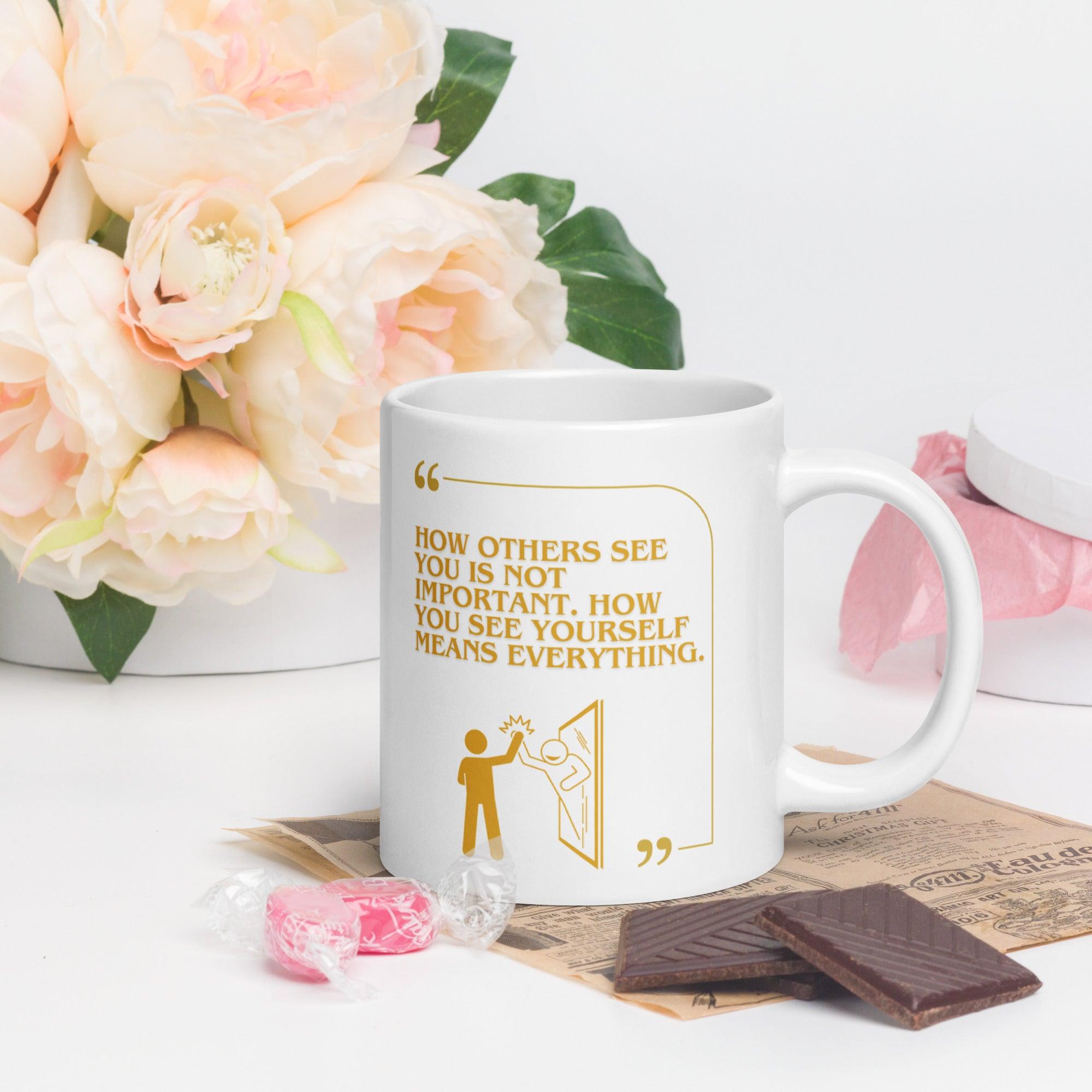 Self Reflection Ceramic Mug - Inspire Cups