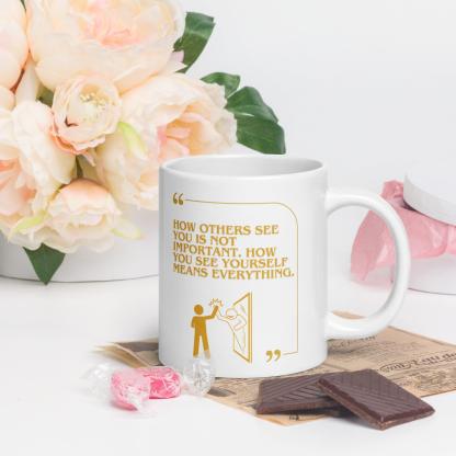 Self Reflection Ceramic Mug - Inspire Cups