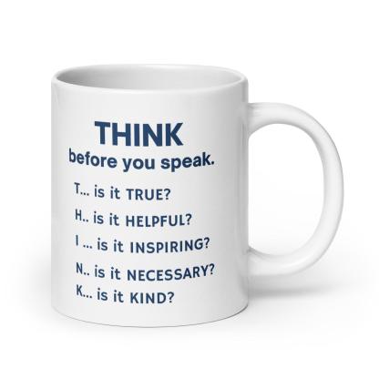 Mindful Communication Ceramic Mug - Inspire Cups