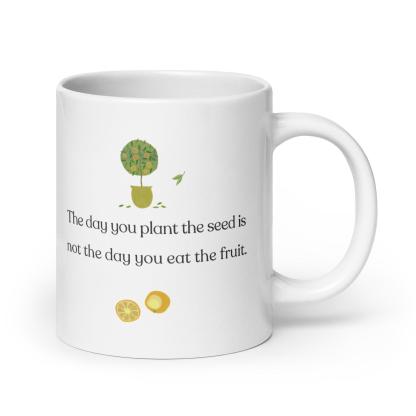 Delayed Gratification Quote Mug - Inspire Cups