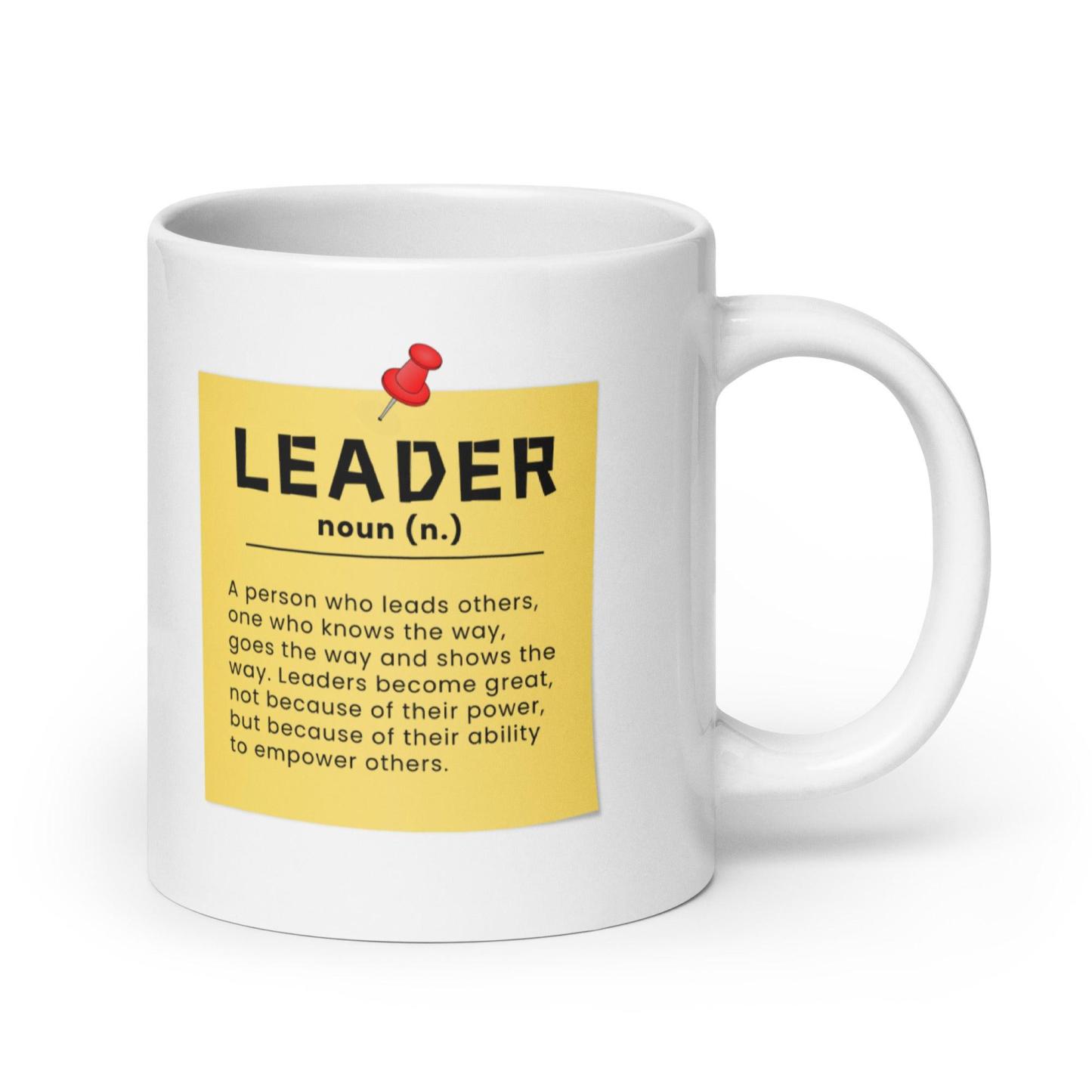 Leader Definition Coffee Mug - Inspire Cups