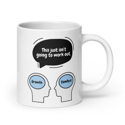 Growth vs Comfort Mug - Inspire Cups