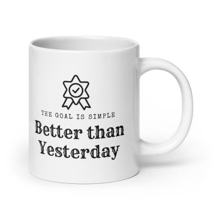 Daily Progress Coffee Mug - Inspire Cups