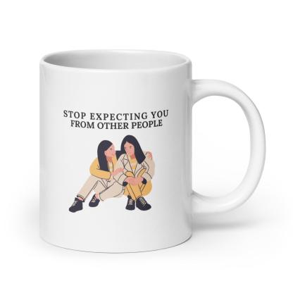 Self Awareness Quote Mug Daily Reminder For Growth And Boundaries - Inspire Cups