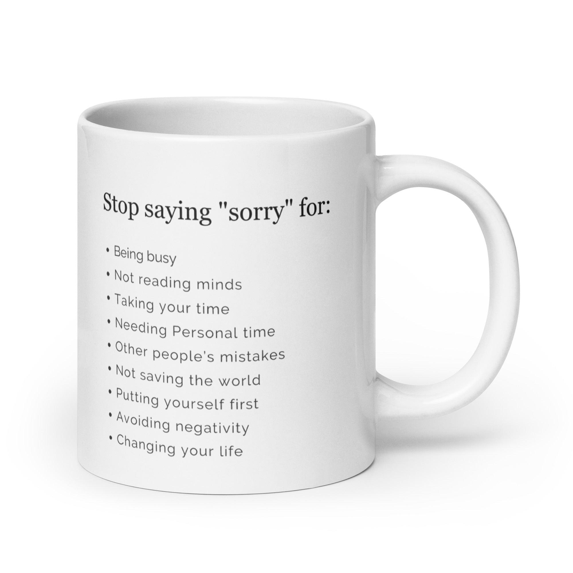 Empowerment Quote Mug Confidence Boosting Ceramic Drinkware - Inspire Cups