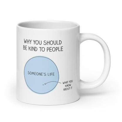 Empathy Reminder Message Mug - Inspire Cups
