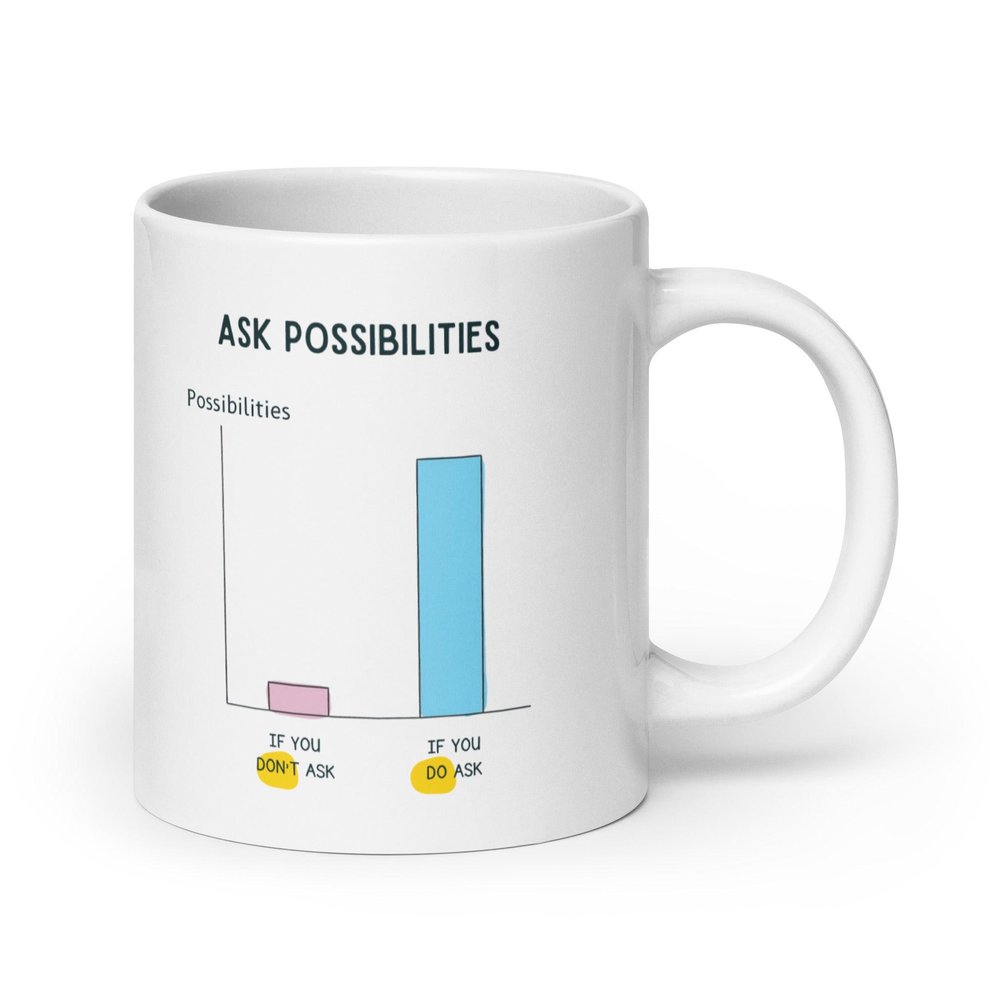 Curiosity Creates Opportunity Mug - Inspire Cups