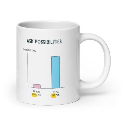 Curiosity Creates Opportunity Mug - Inspire Cups