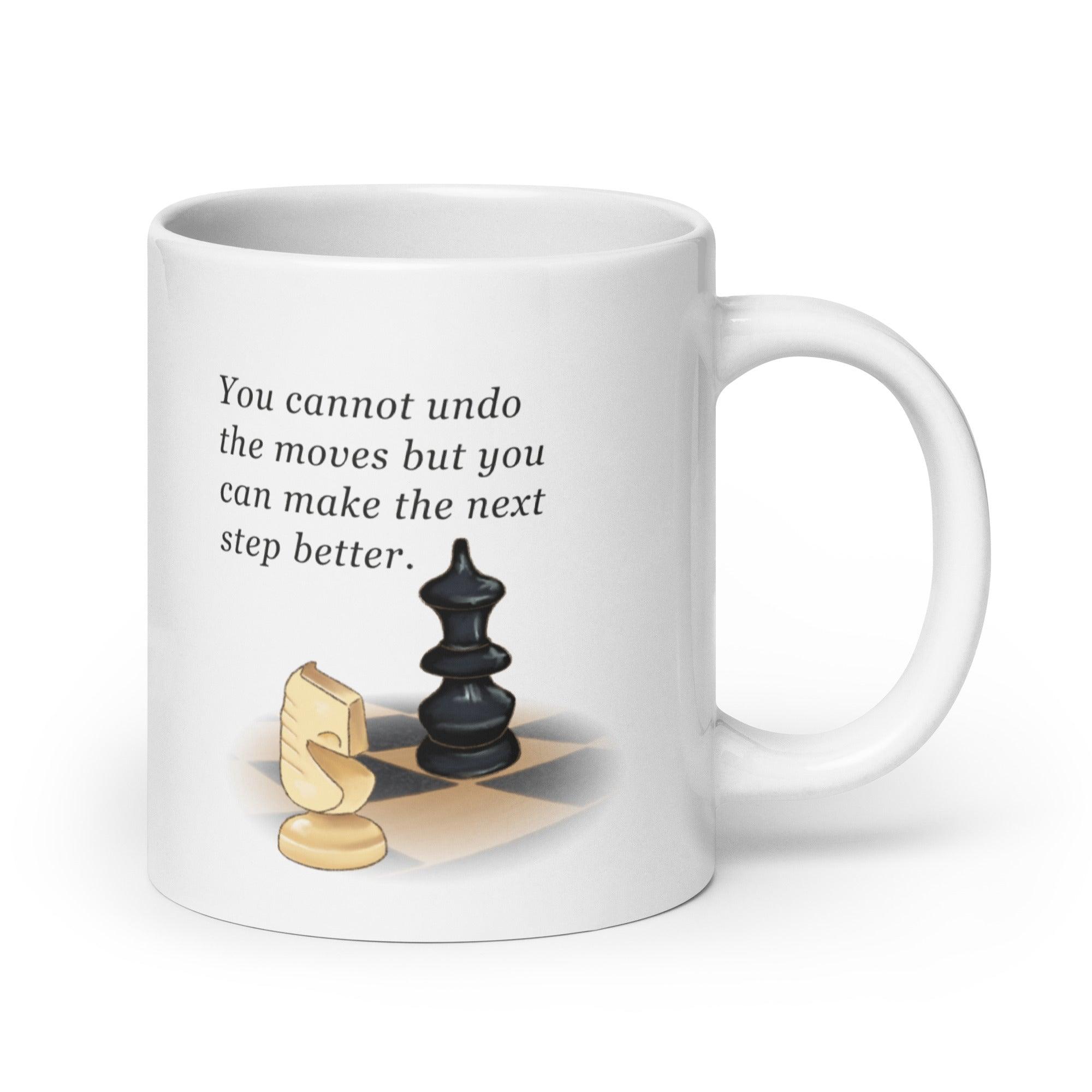 Reflective Progress Quote Mug - Inspire Cups