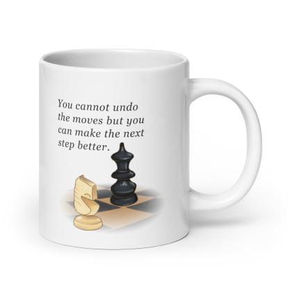 Reflective Progress Quote Mug - Inspire Cups