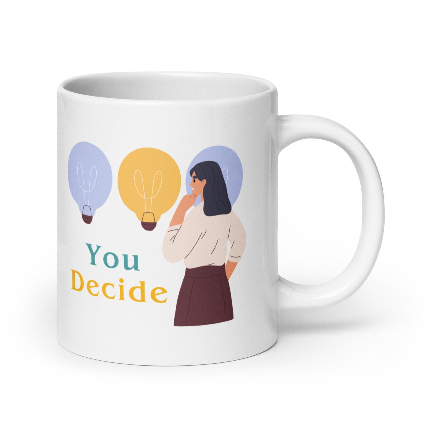 Motivational Choice Quote Cup - Inspire Cups