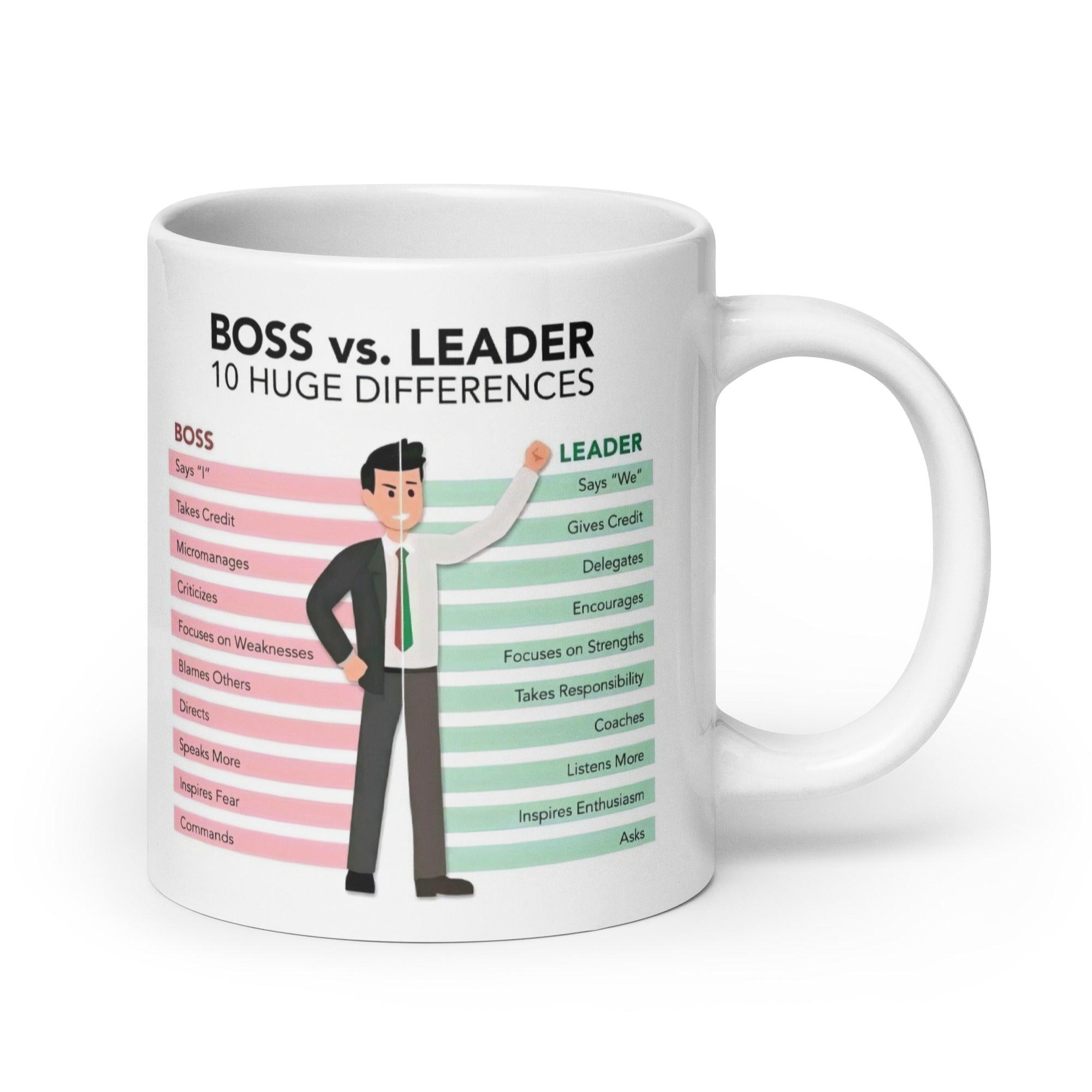 Management Ceramic Leader Mug - Inspire Cups