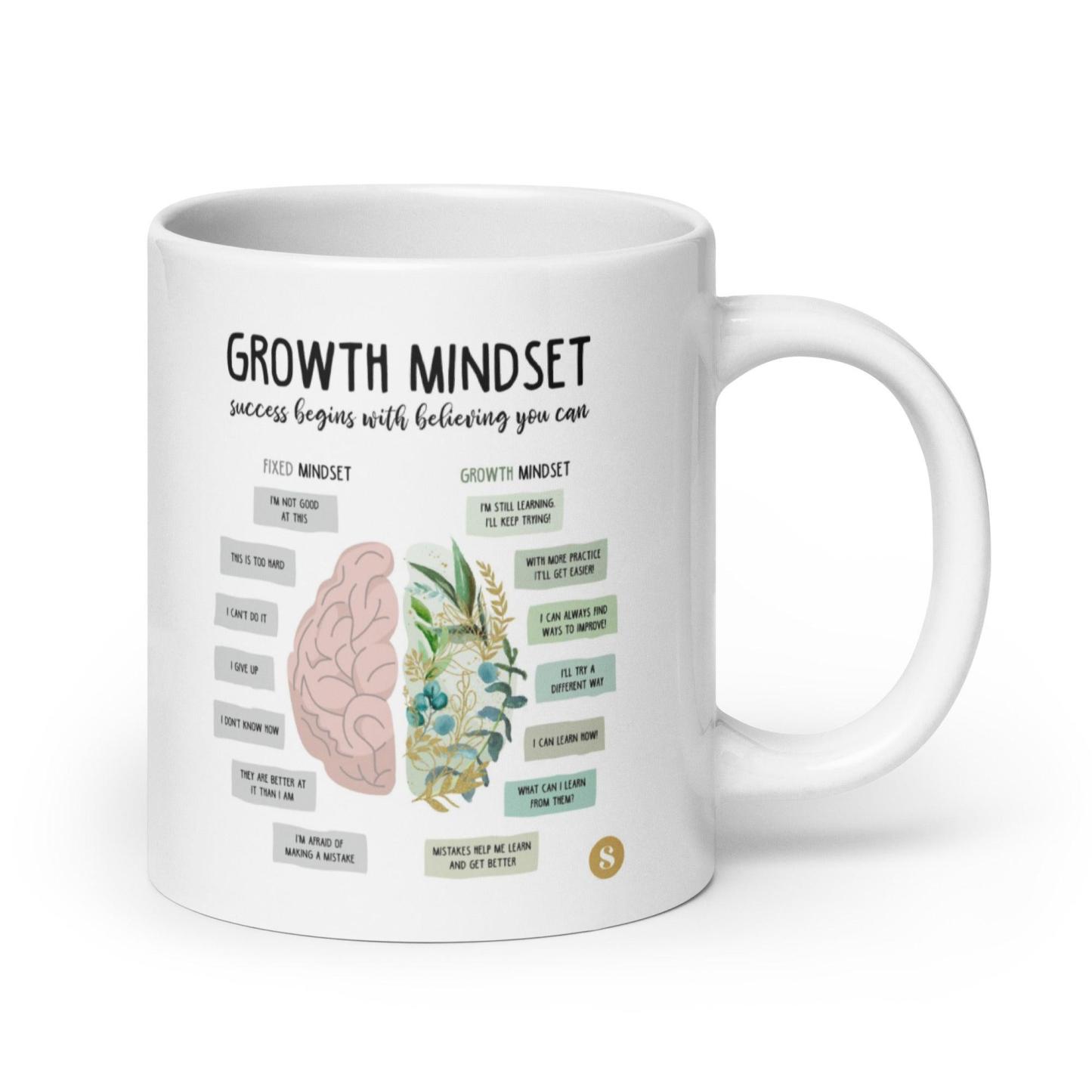 Growth Quote Printed Mug - Inspire Cups