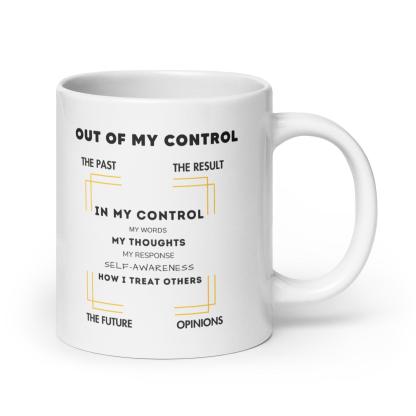 In My Control Glossy mug - Inspire Cups