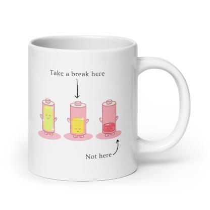 Take A Break Mug – Mindful Ceramic Gift for Daily Relaxation - Inspire Cups