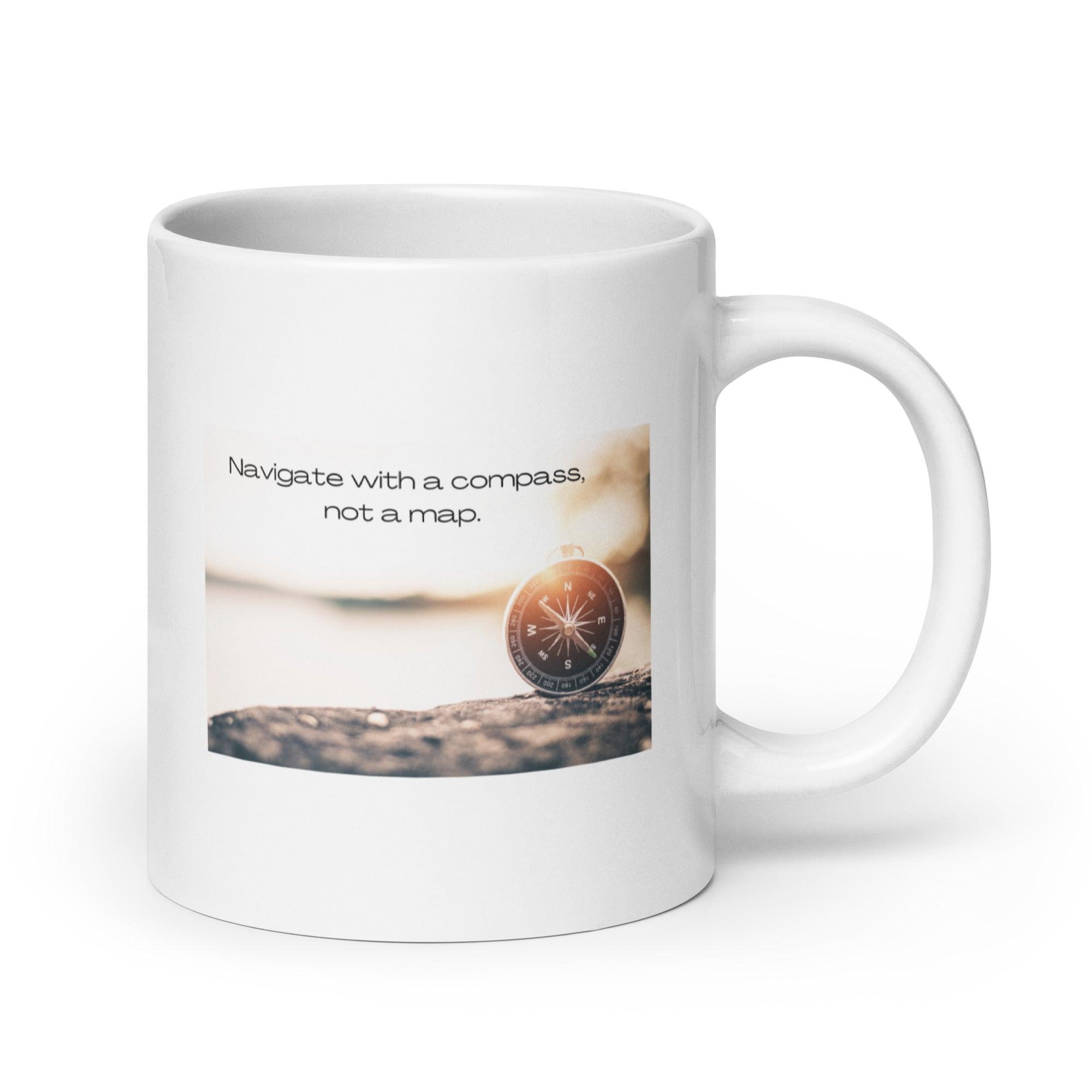 Compass Journey Message Mug - Inspire Cups