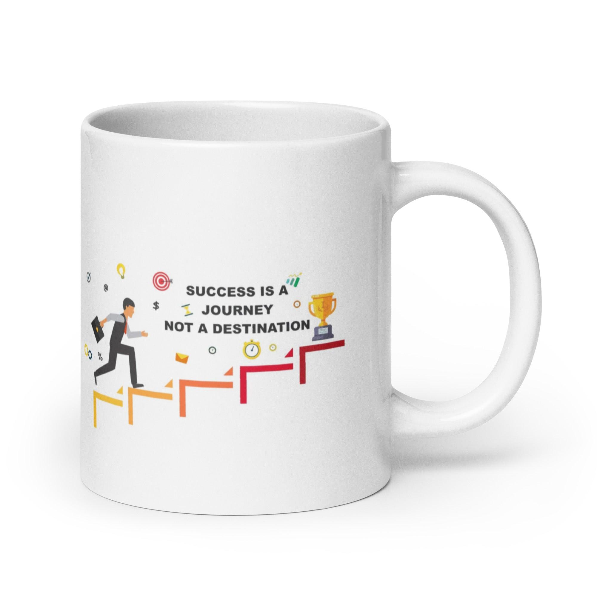 Success Journey Message Mug - Inspire Cups