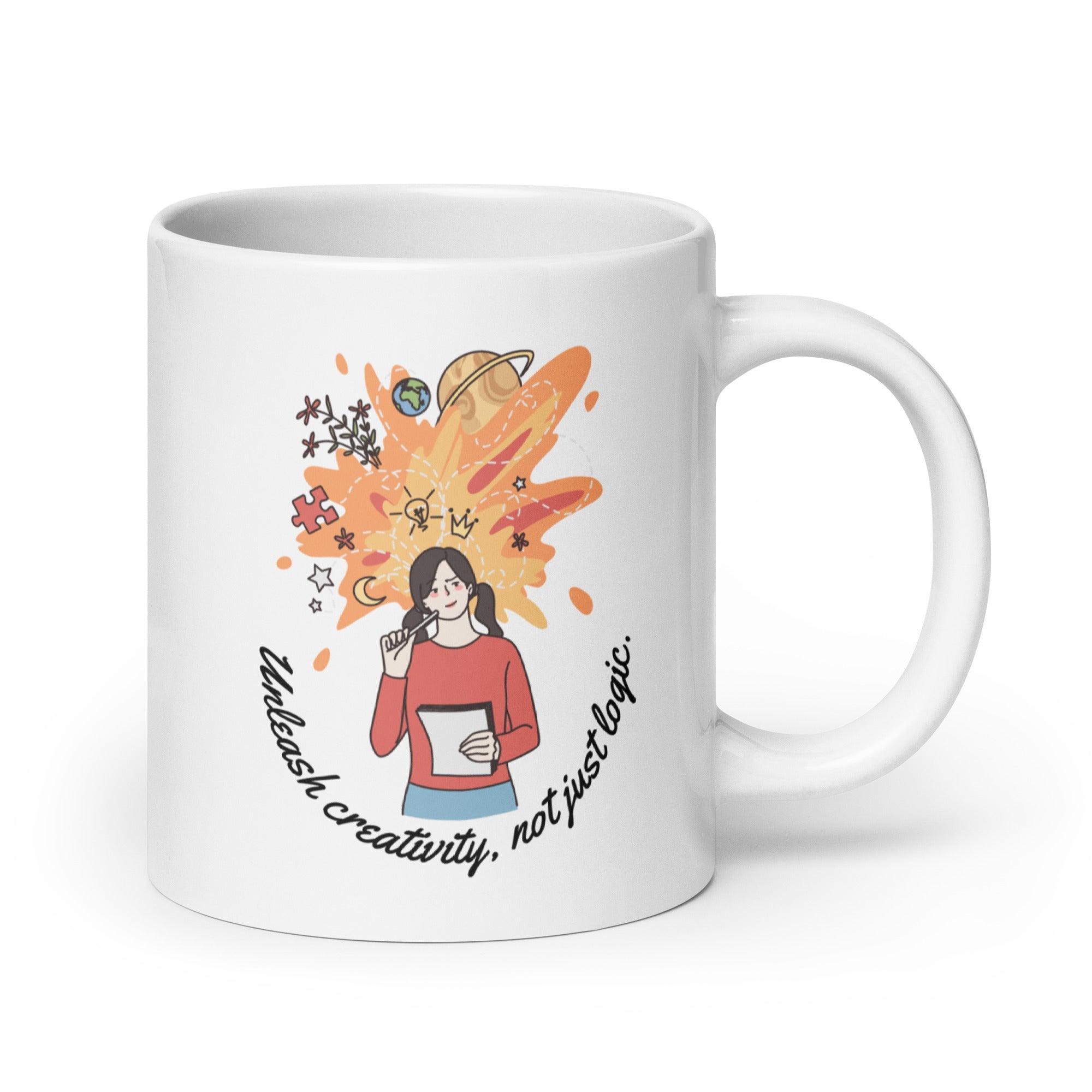 Creativity Logic Message Mug - Inspire Cups
