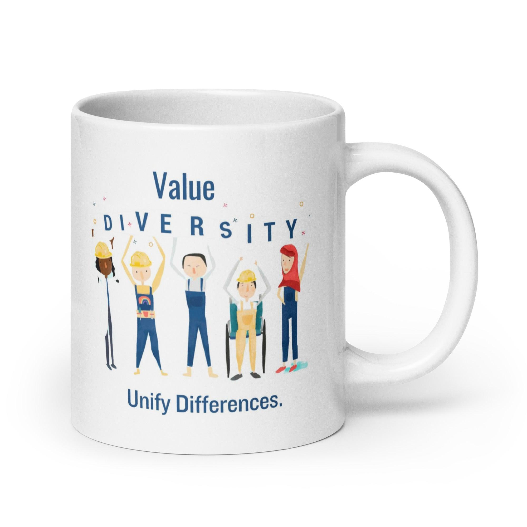 Diversity Unity Message Mug - Inspire Cups
