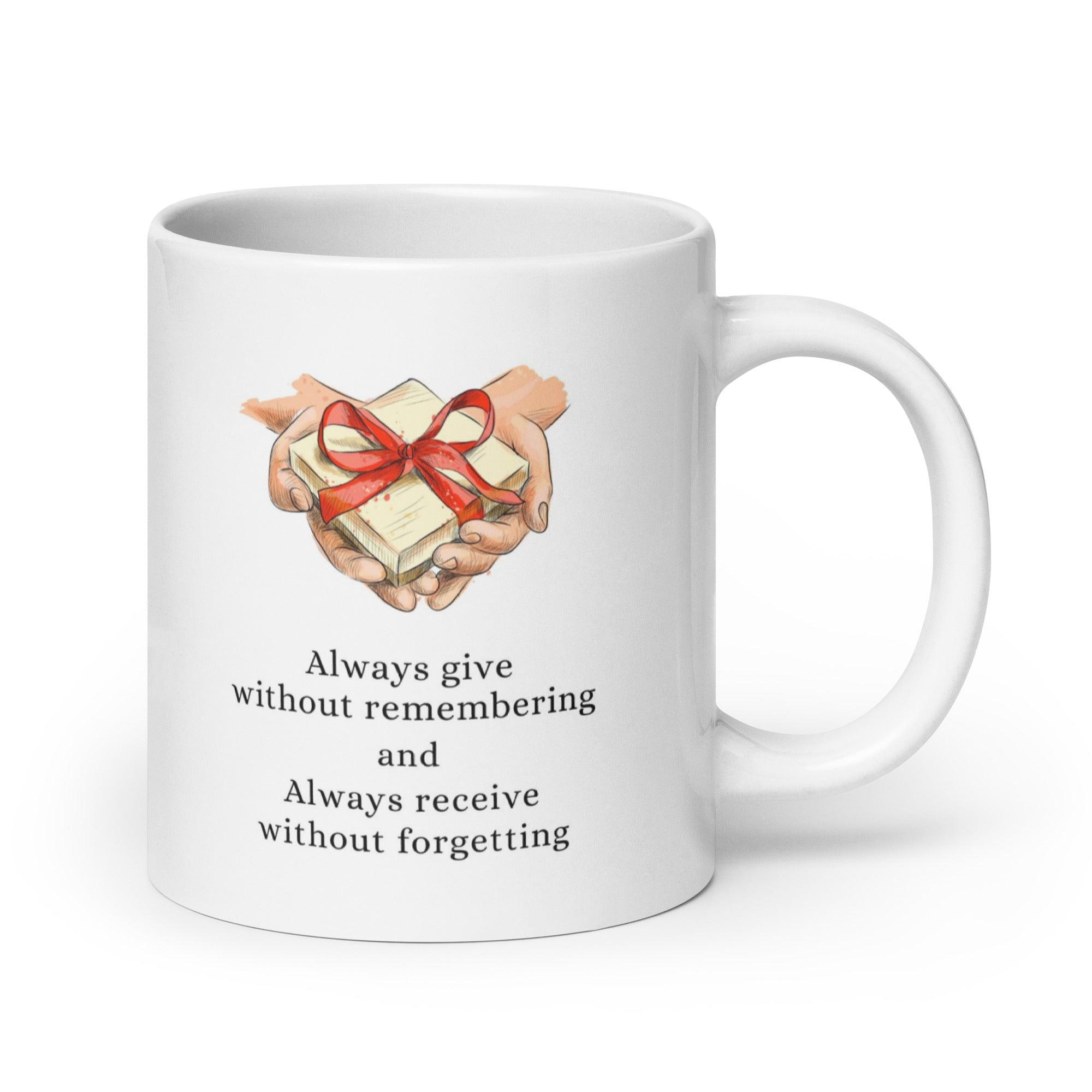 Gratitude Giving Reflection Mug - Inspire Cups