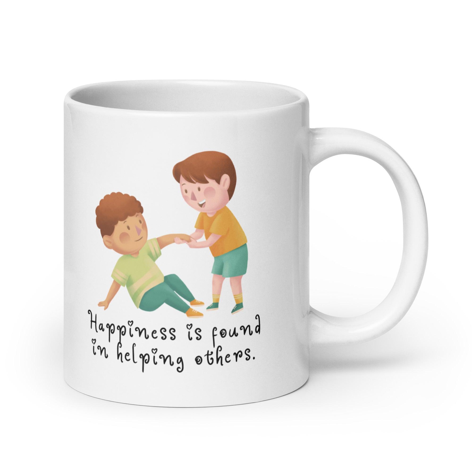 Helping Others Message Mug - Inspire Cups