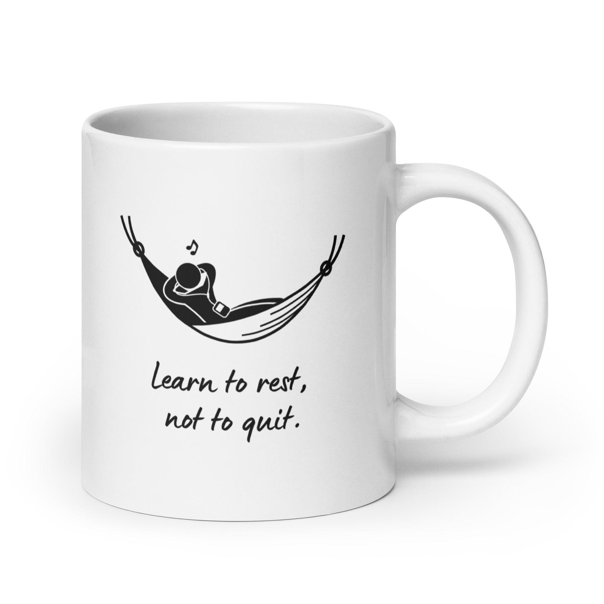 Rest Persistence Motivation Mug - Inspire Cups
