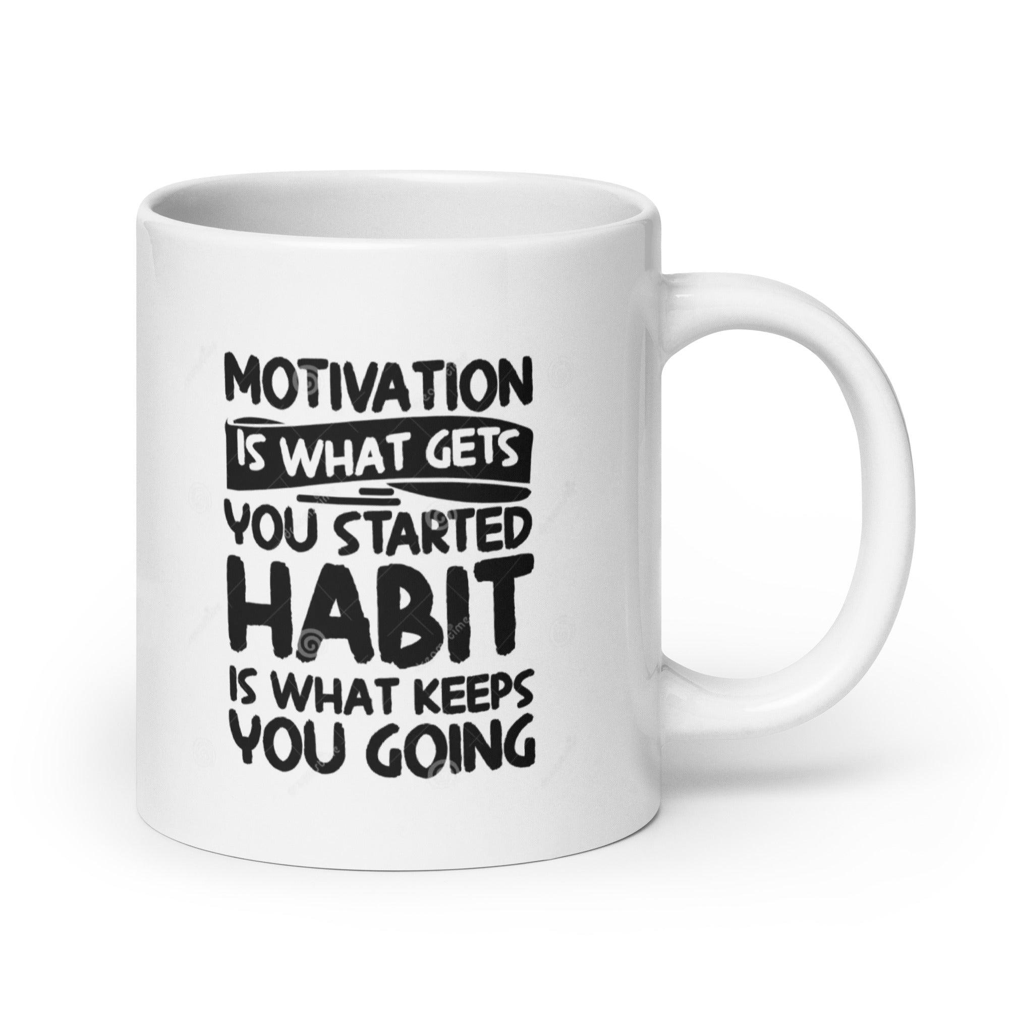 Motivation Habit Success Mug - Inspire Cups