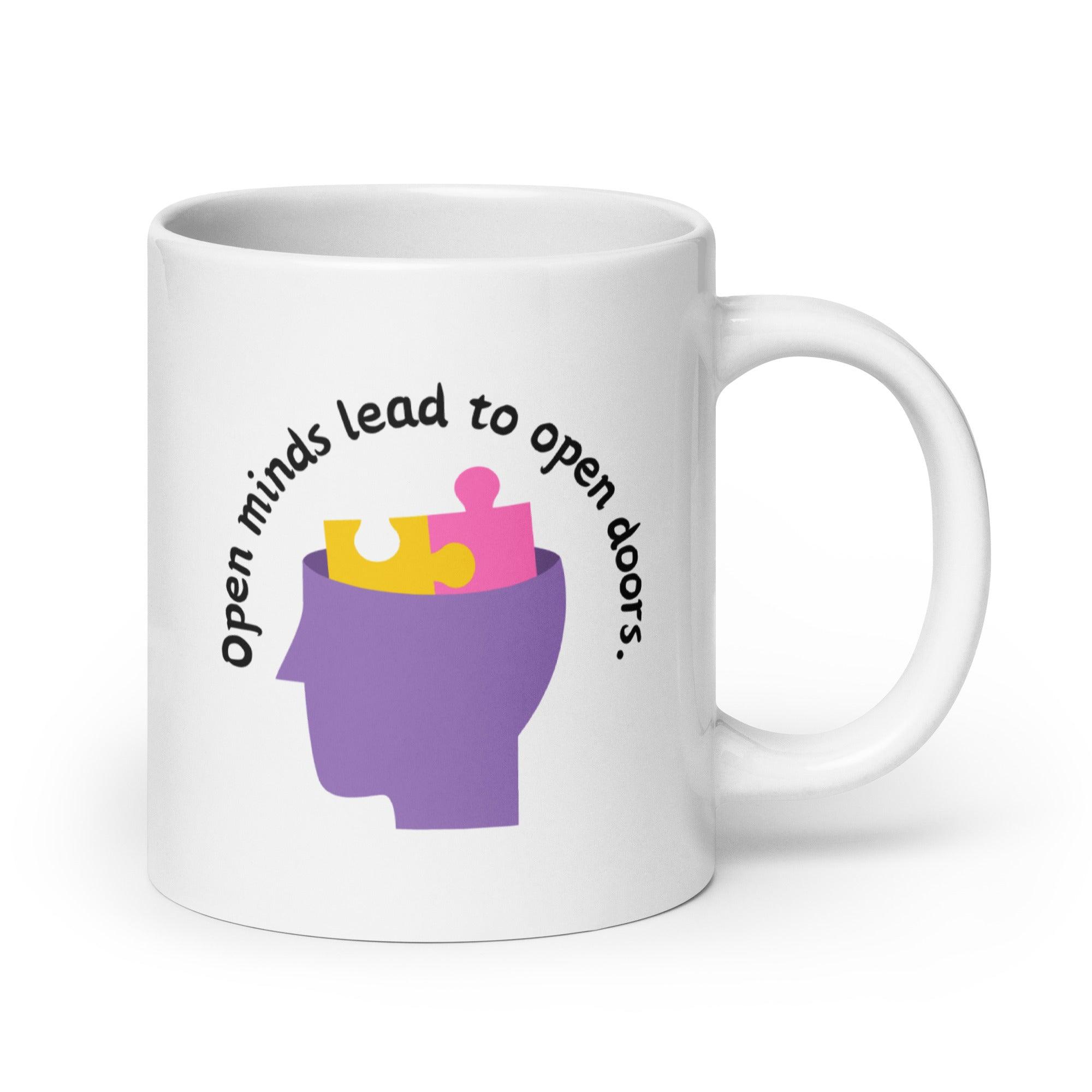 Open Mind Ceramic Mug - Inspire Cups