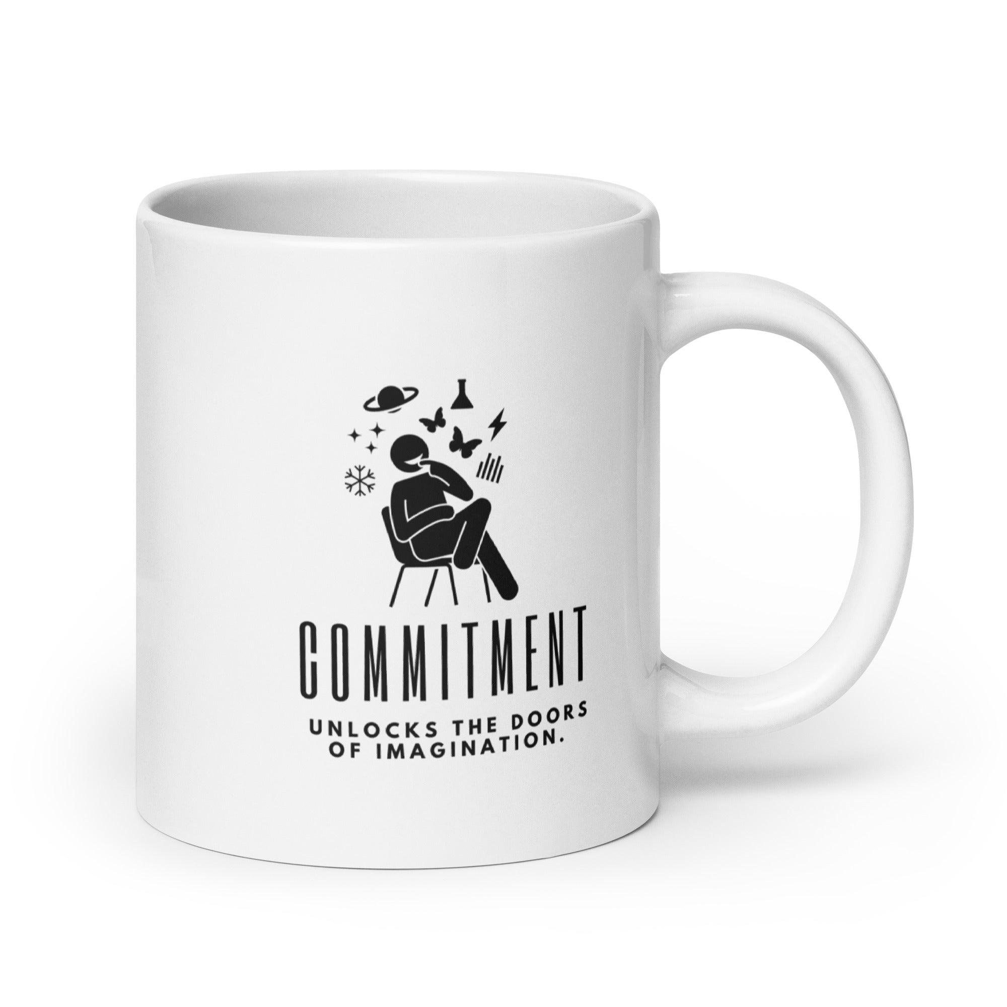 creative commitment ceramic mug - Inspire Cups