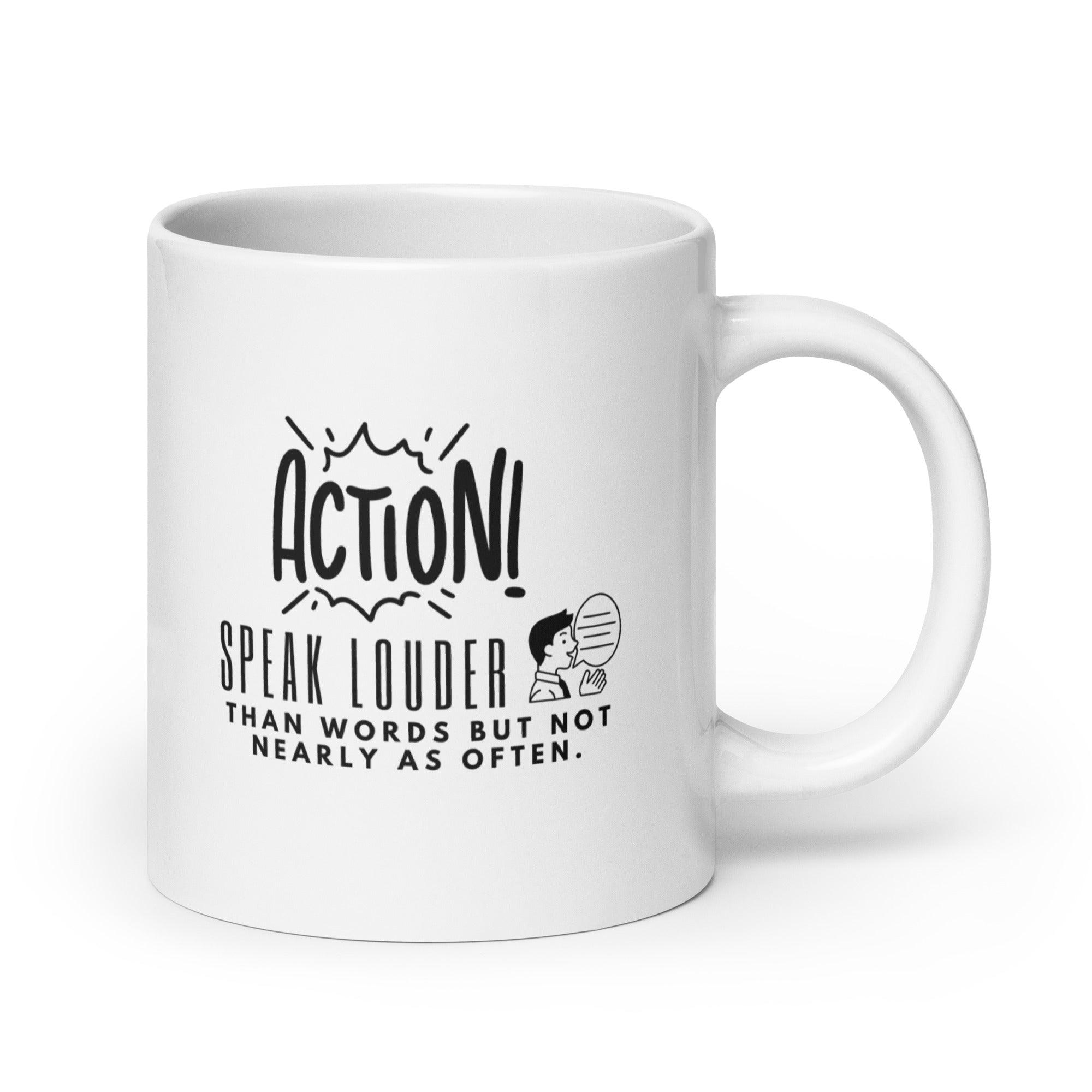 Take Action Ceramic Mug - Inspire Cups