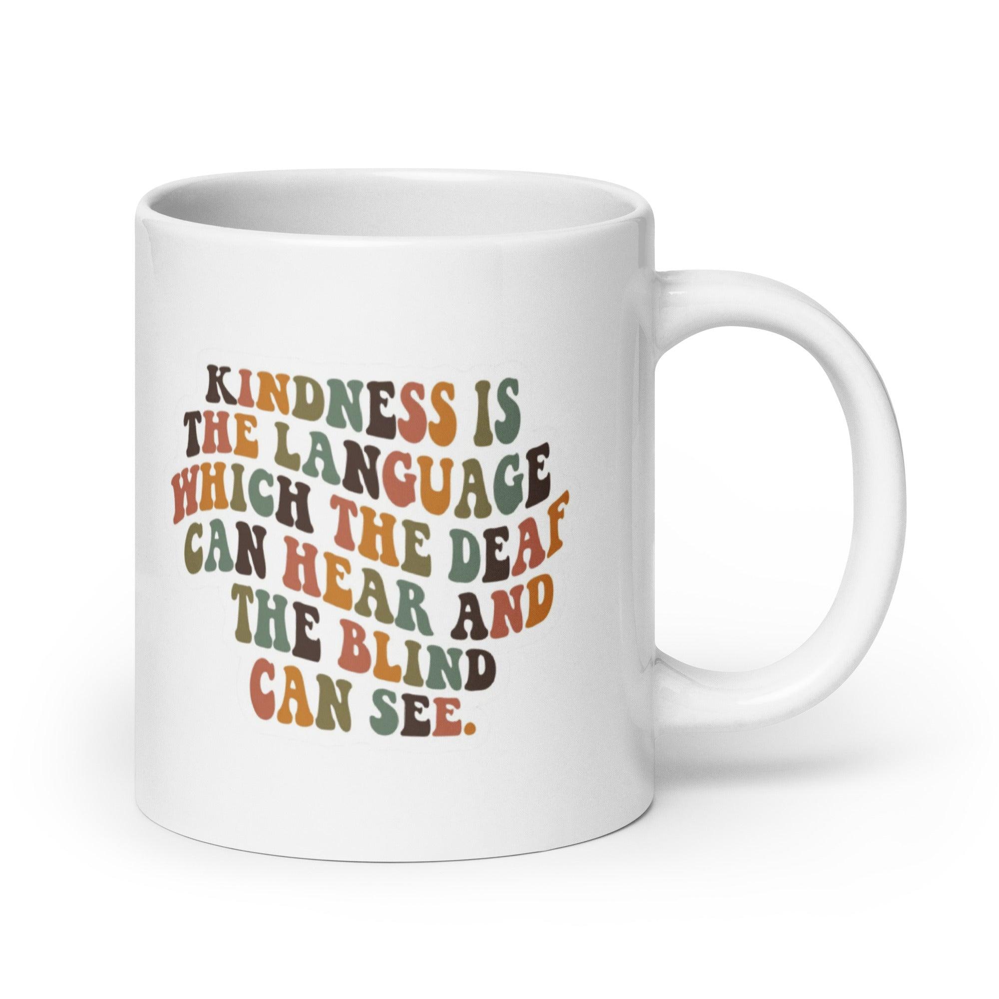 Kindness Quote Printed Mug - Inspire Cups