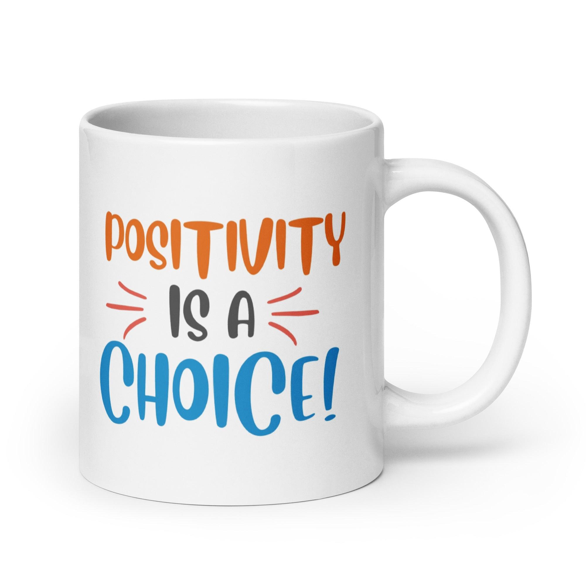 Motivational Quote Mug with Bold Ceramic Design for Uplifting - Inspire Cups