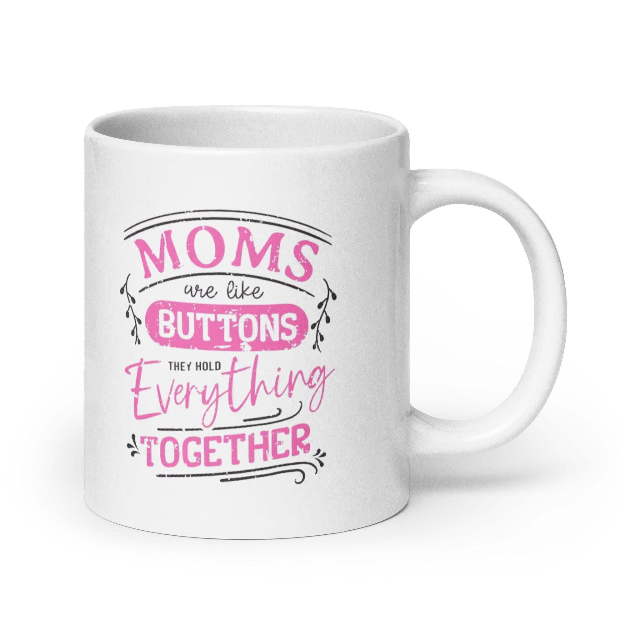 Mothers Printed Mug with Glossy Ceramic Finish and Bold Message - Inspire Cups