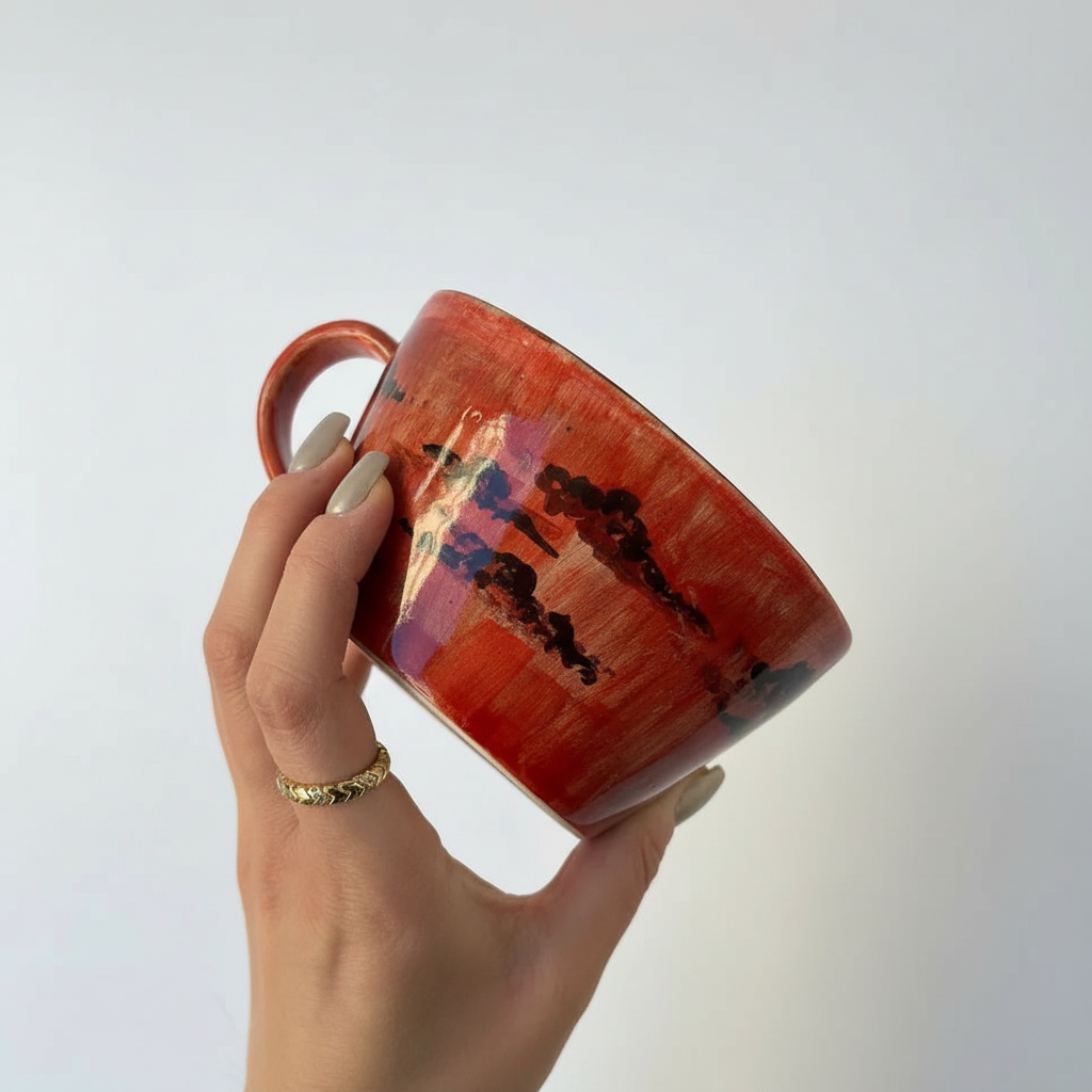 Handmade Glossy Stranger Things Ceramic Tea And Coffee Mug