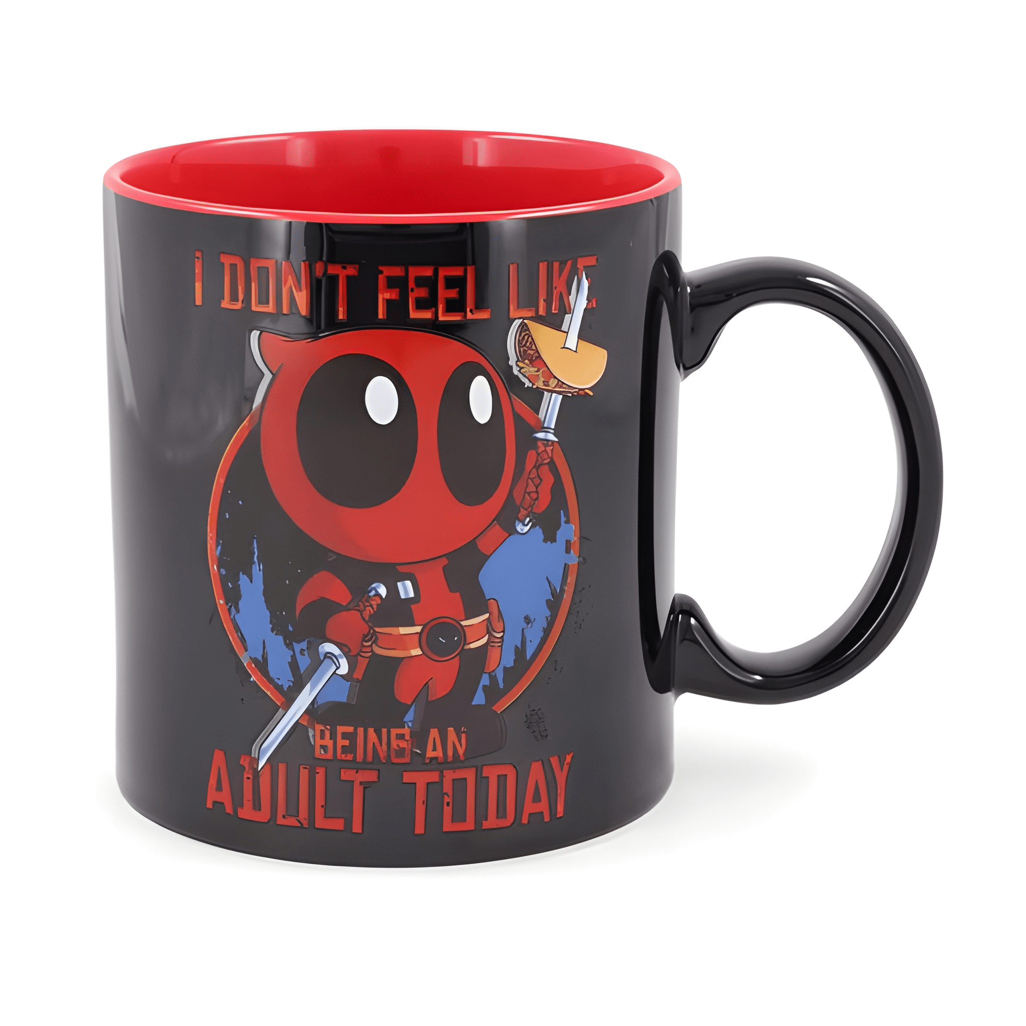 Deadpool Don't Feel Like Adult Mug