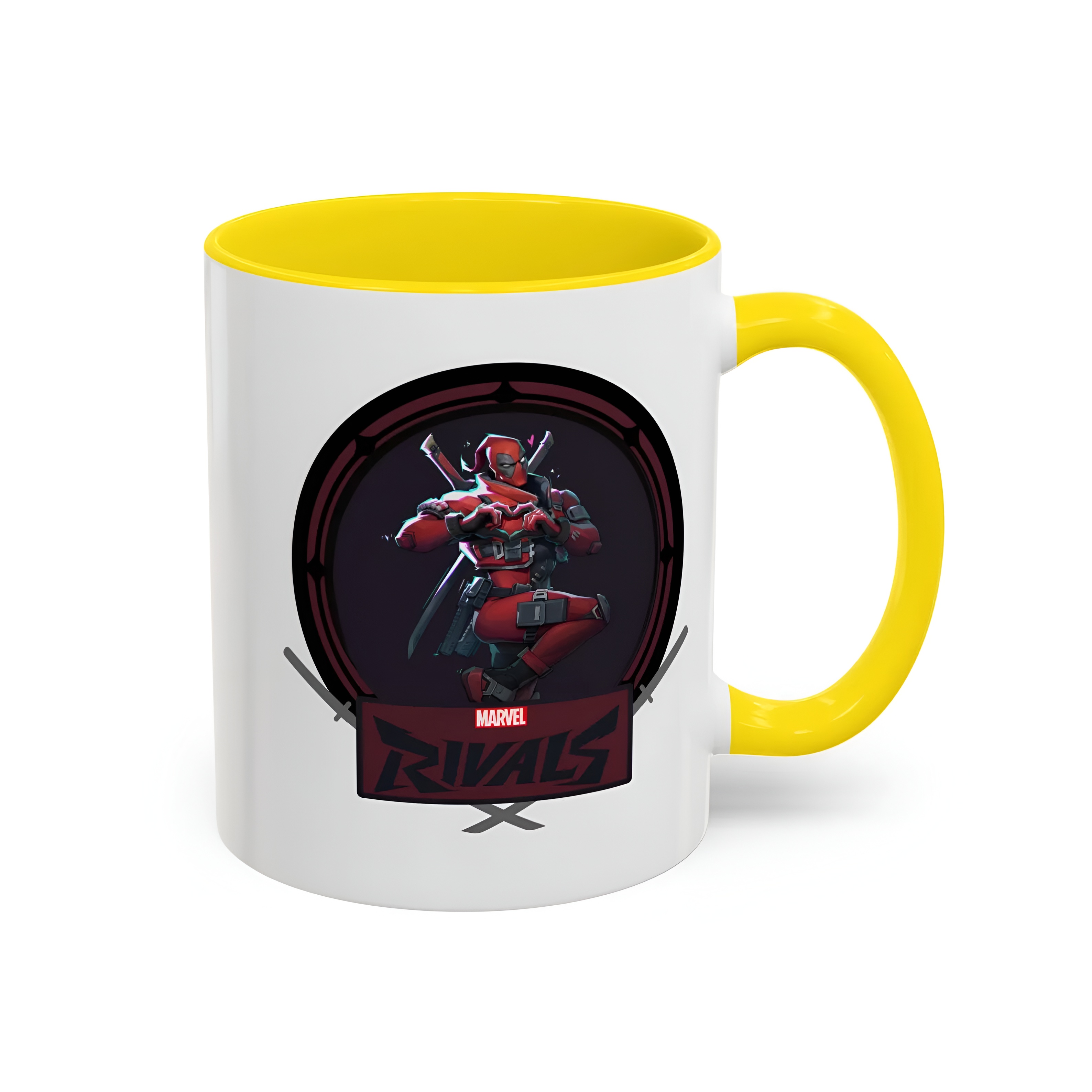 Deadpool Rivalry Coffee Mug Marvel Ceramic Tea and Coffee Cup
