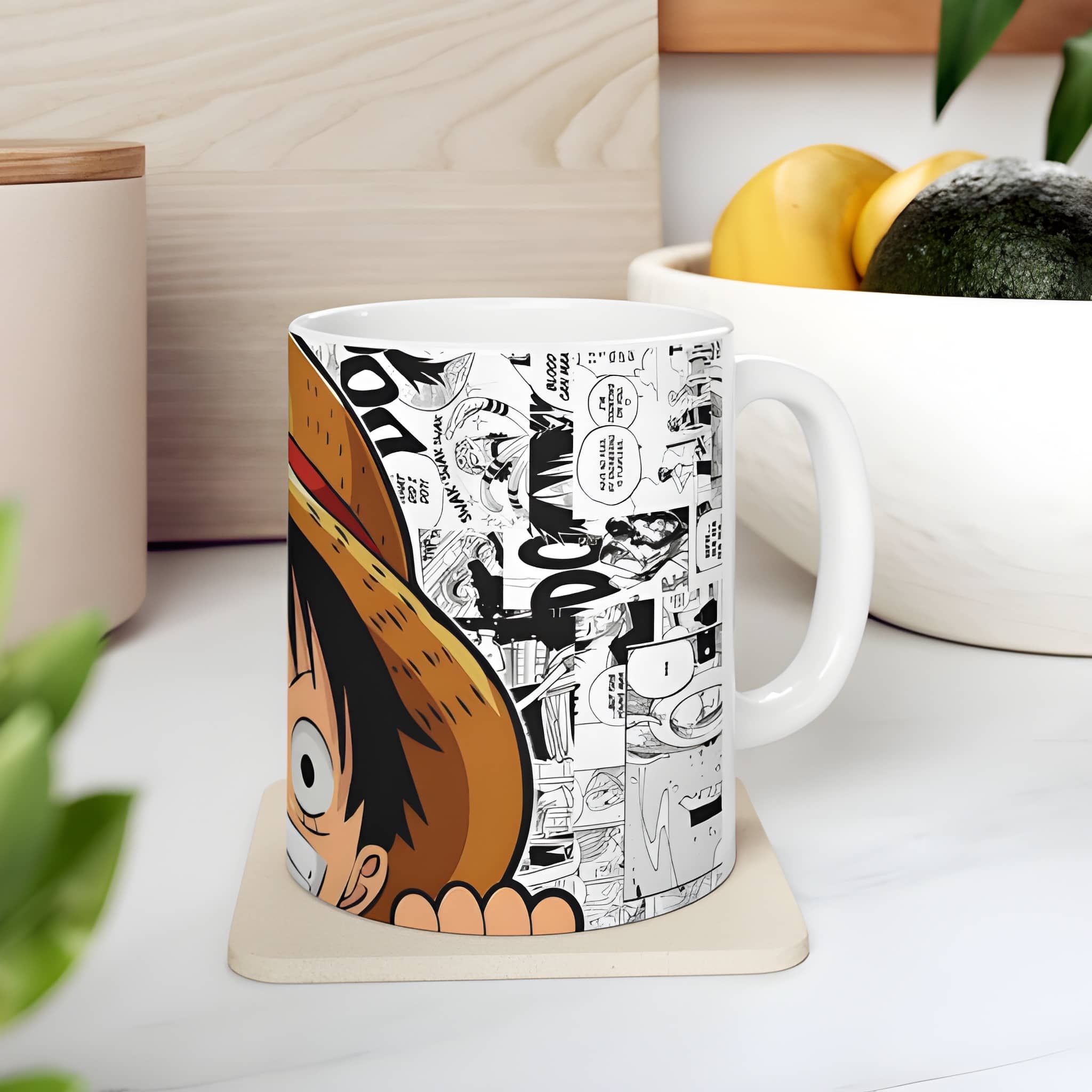 Monkey D. Luffy Mug | Ceramic Coffee Cup