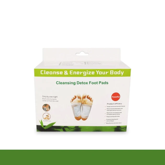 Natural Deep Cleansing Detox Pad Patches For Daily Self Care