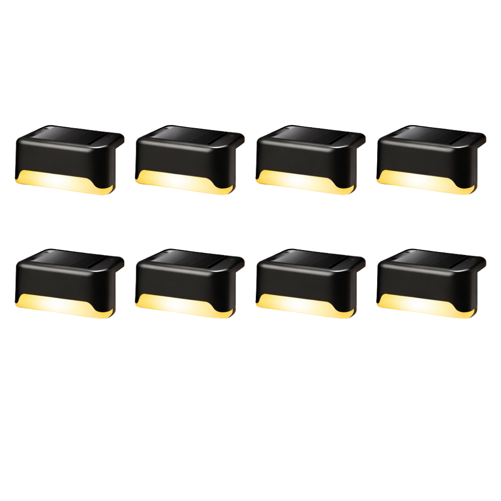 Solar Step Lights With Easy Installation And Weather Resistant Design