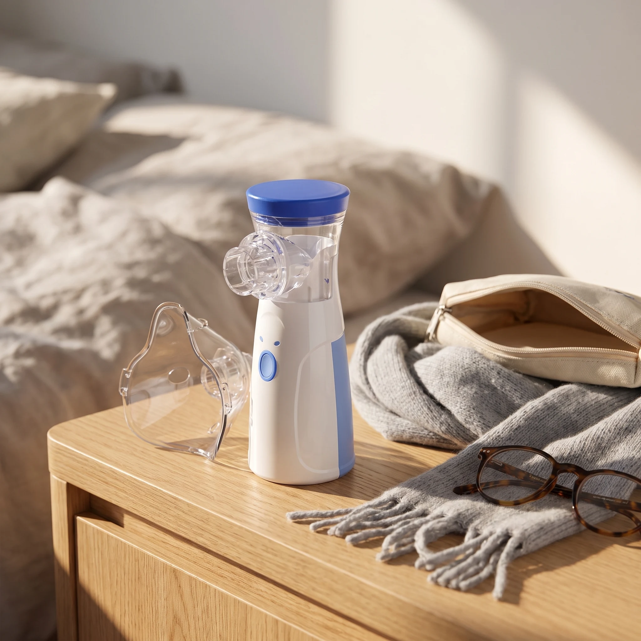 Battery Operated Portable Smart Nebulizer