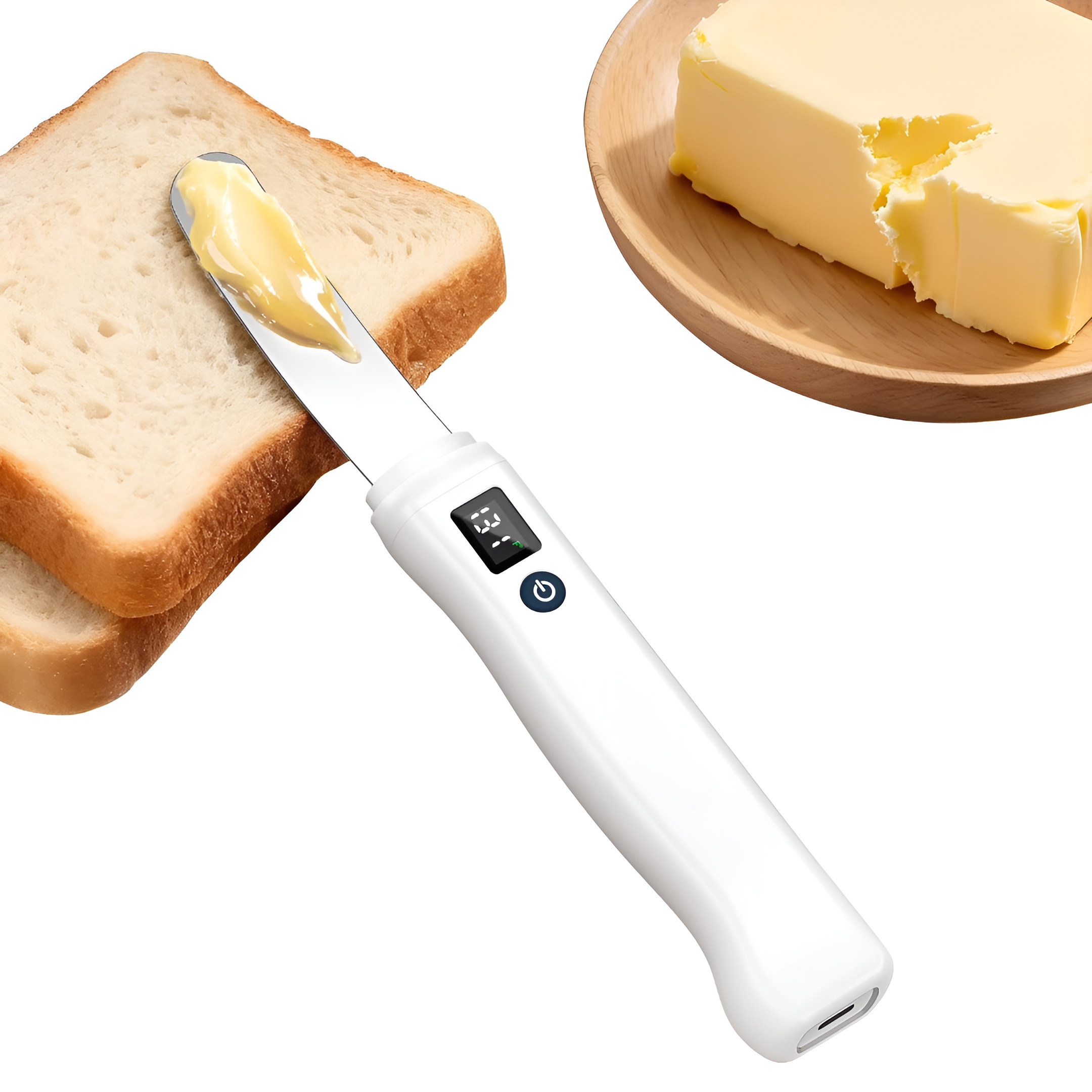 Heated Butter Knife Smart Electric Butter Spreader With Dual Temperature