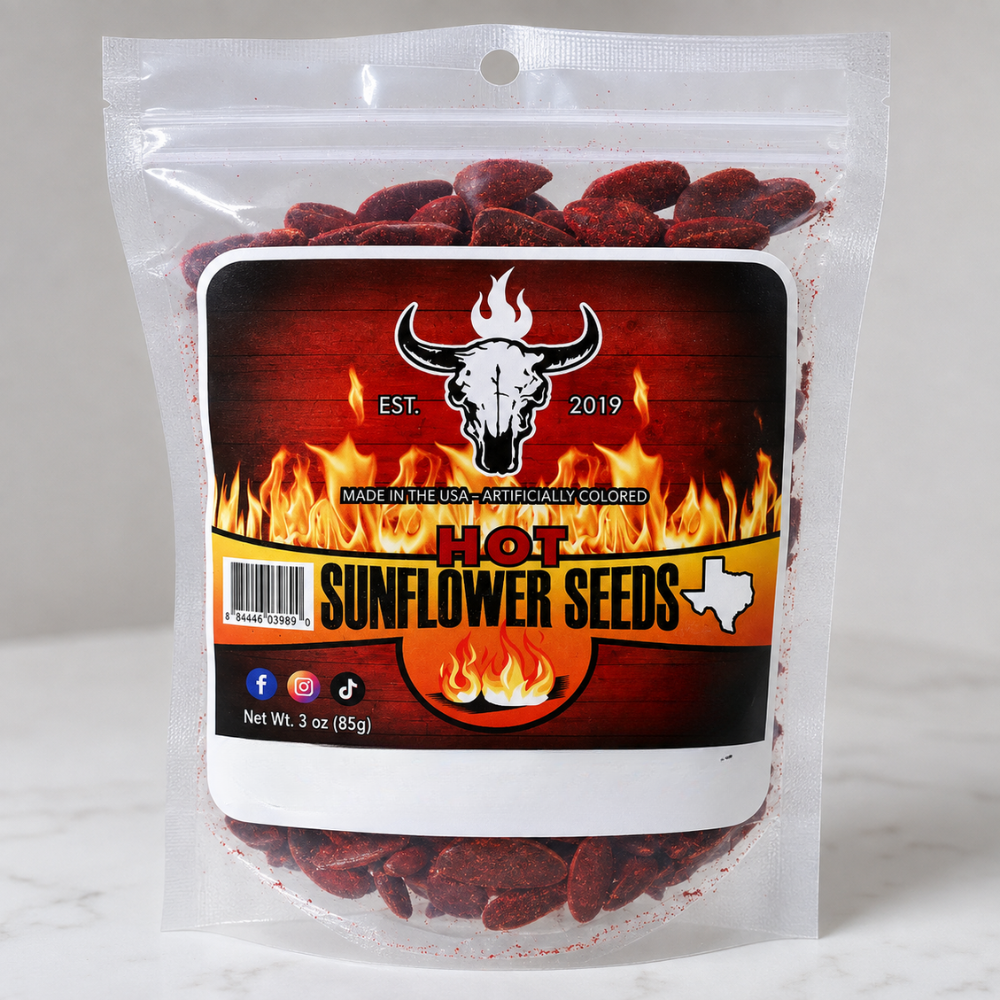 Spicy Sunflower Seeds For Snacking