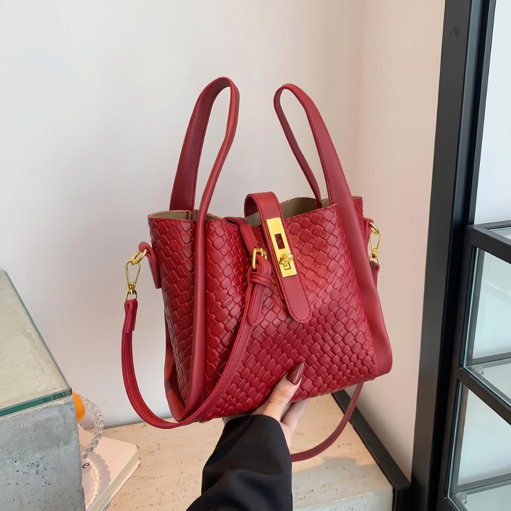 Retro Style Crossbody Bag For Work