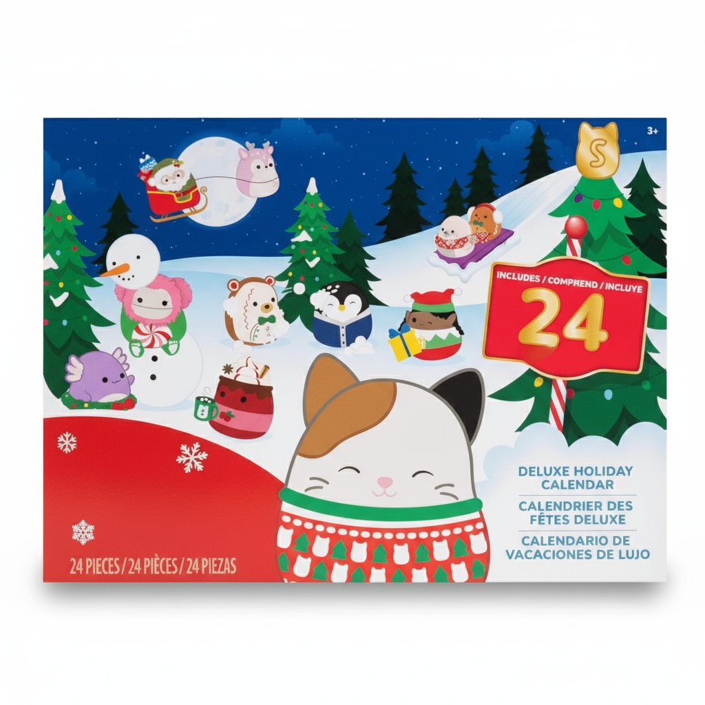 24 Day Holiday Plush Advent Calendar