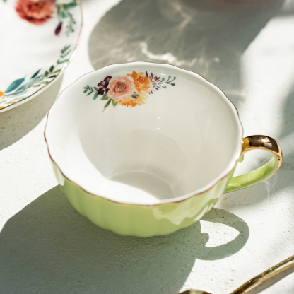 European Exquisite Afternoon Luxury Coffee Cup Set - Grafton Collection