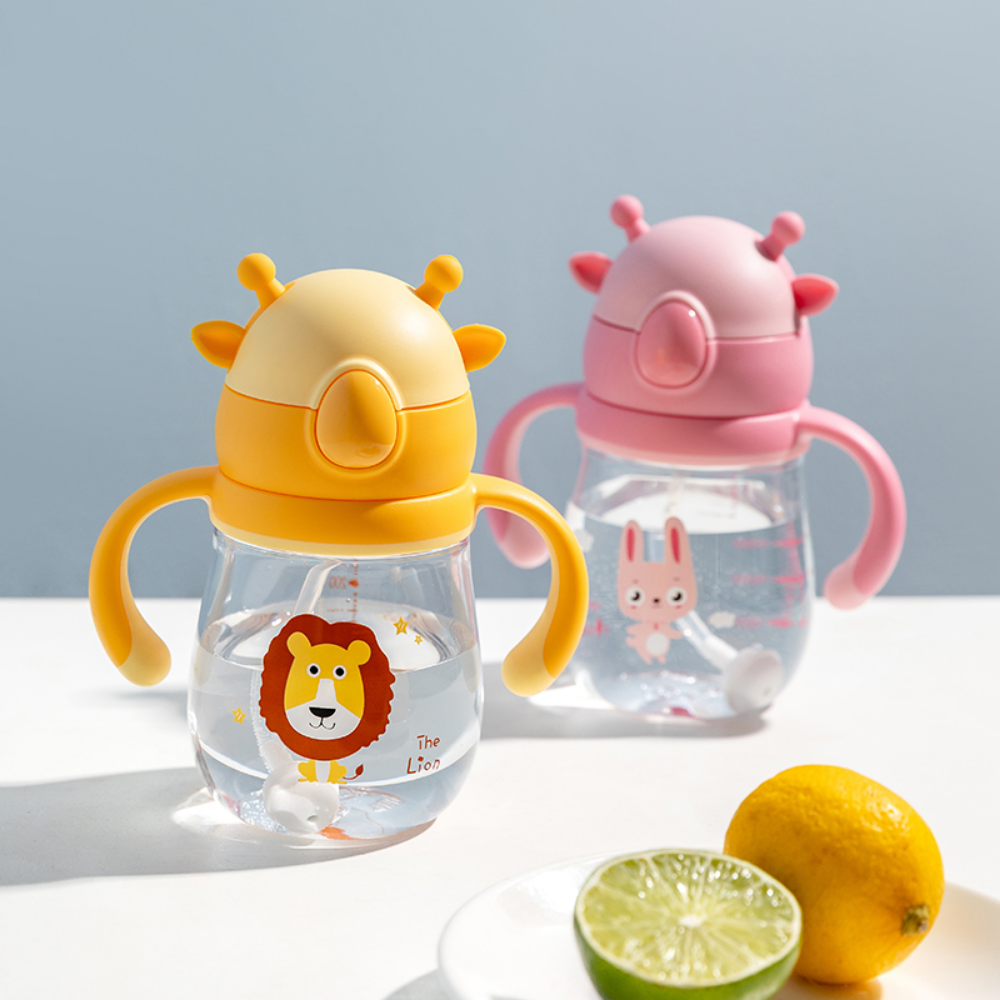 Double-Handle Sippy Cups With Measurements - Grafton Collection