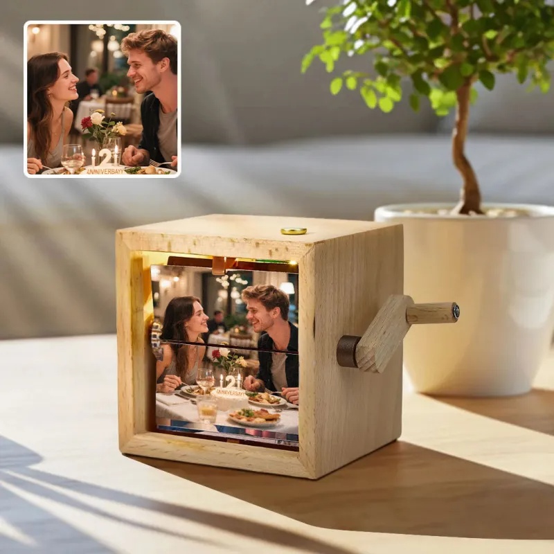 Manual Photo Flipbook Animation Custom Box For Gifts