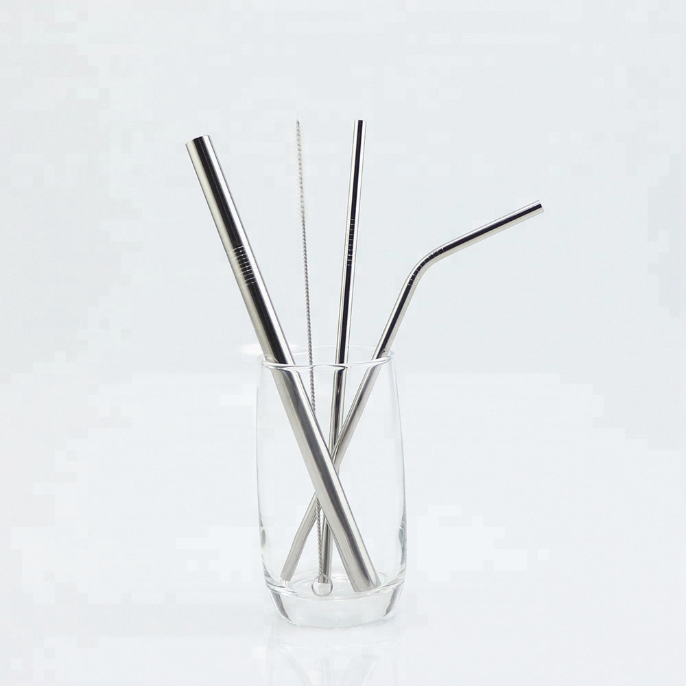 Stainless Steel Metal Straws With Size Variety - Grafton Collection
