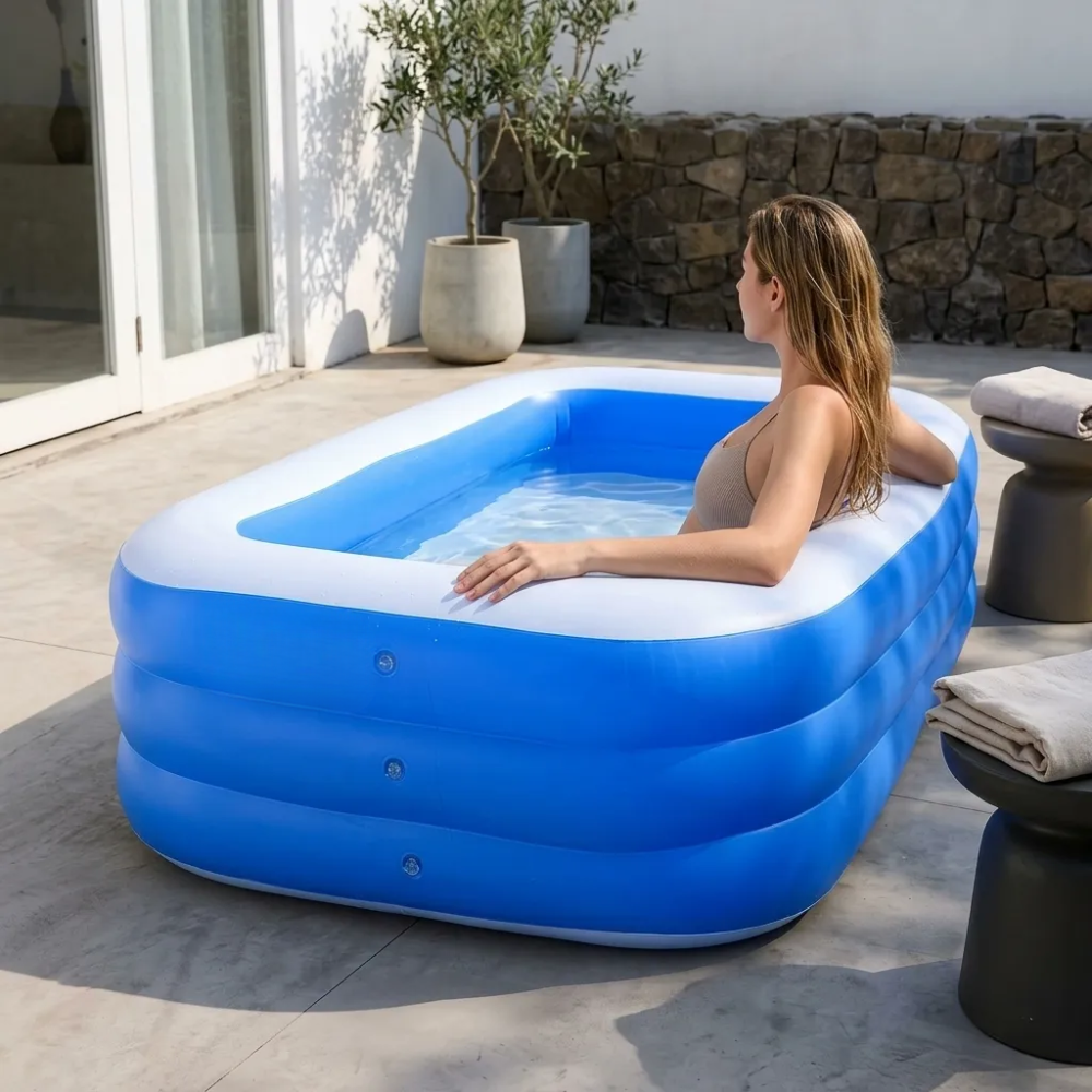 Large Inflatable Swimming Pool, Ocean Design, 